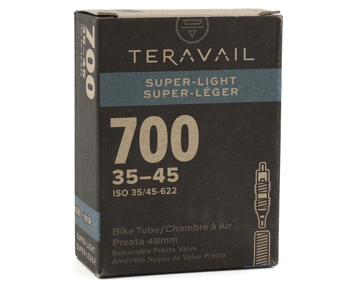 Teravail Superlight 700c Inner Tube (Presta) (35 - 45mm) (48mm) - view 2